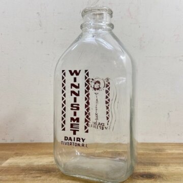 Vintage Milk Bottle【B2778】