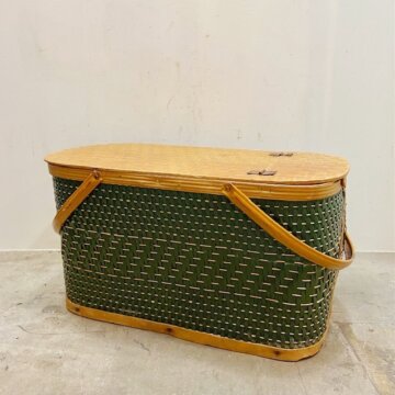 Vintage Picnic Basket【B3127】