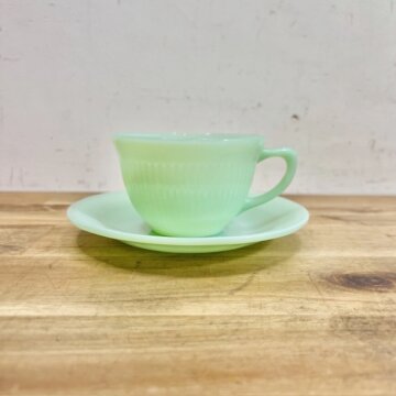 Fire King Jane Ray Cup&Saucer【B3538】