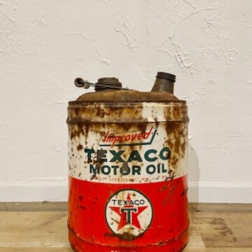 Vintage TEXACO Oil Can 【B3160】