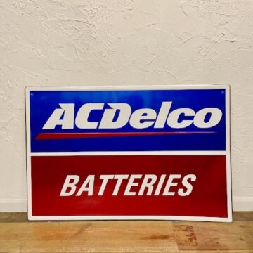 Vintage Metal AC Delco Sign【B3187】