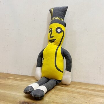 Vintage Mr Peanut Pillow Doll【B3331】