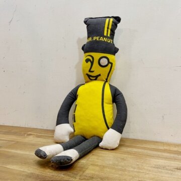 Vintage Mr Peanut Pillow Doll【B3332】