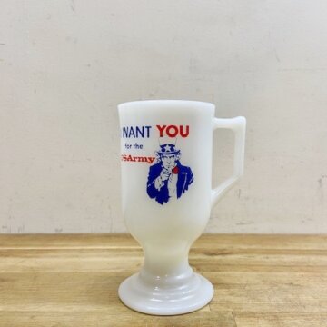 Federal Uncle Sam U.S.ARMY Footed Mug【B3433】