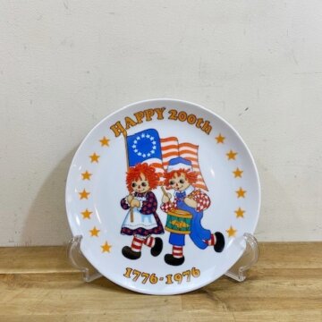 Raggedy Ann＆Andy Plate【B3544】