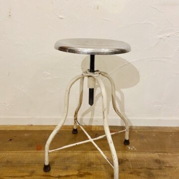 Vintage Medical Stool【B3222】