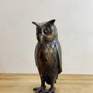 Vintage Owl object【B3952】