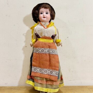 Antique Bisque Doll【B4346】