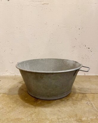 Vintage Steel Bucket【B2700】