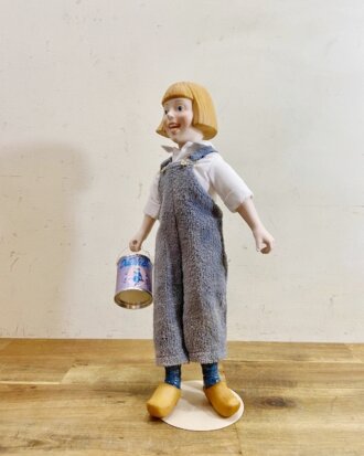 Vintage Douch Boy Paint Doll【B687】