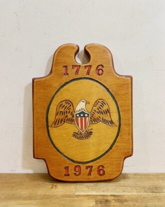 Vintage Wall Hanging Wood Plaque【B4933】