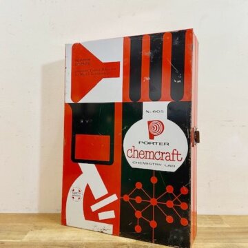 1960's Chemcraft Steel Chemistry Box【B5284】