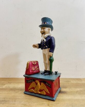 Vintage Uncle Sam Piggy Bank【B3915】
