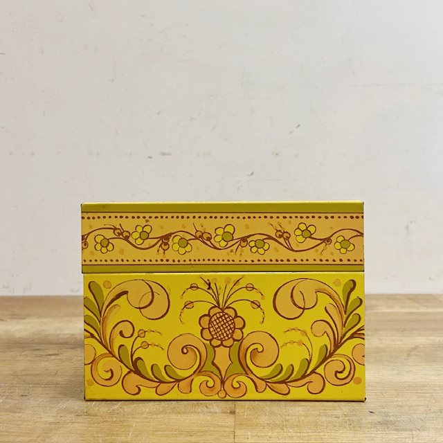 Vintage Metal Recipe Box 【B4930】 - 画像 (6)