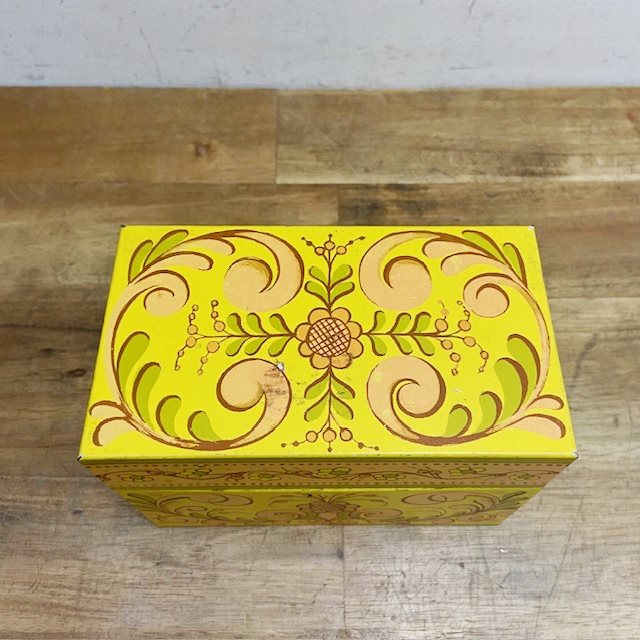 Vintage Metal Recipe Box 【B4930】 - 画像 (7)