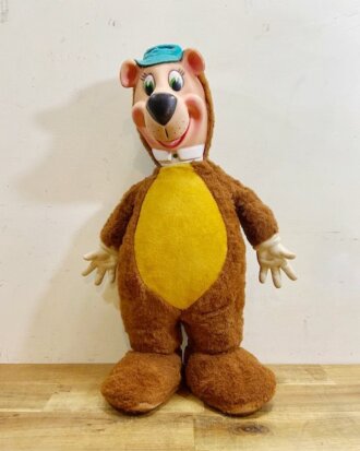 Yogi Bear Rubber Face Doll【B5342】