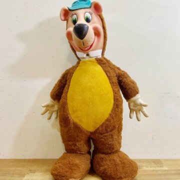 Yogi Bear Rubber Face Doll【B5342】