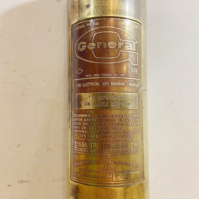 Vintage Fire Extinguisher【B5409】 - 画像 (6)