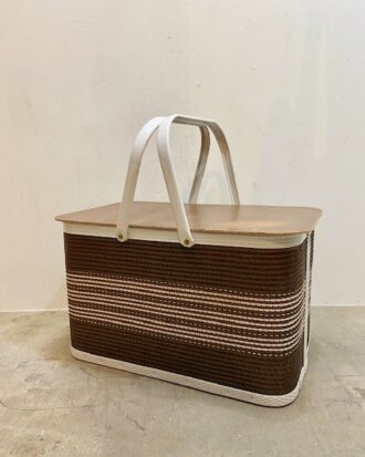 Vintage Picnic Basket【B4926】