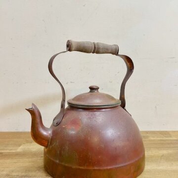 Vintage Copper Tea Kettle【B5111】