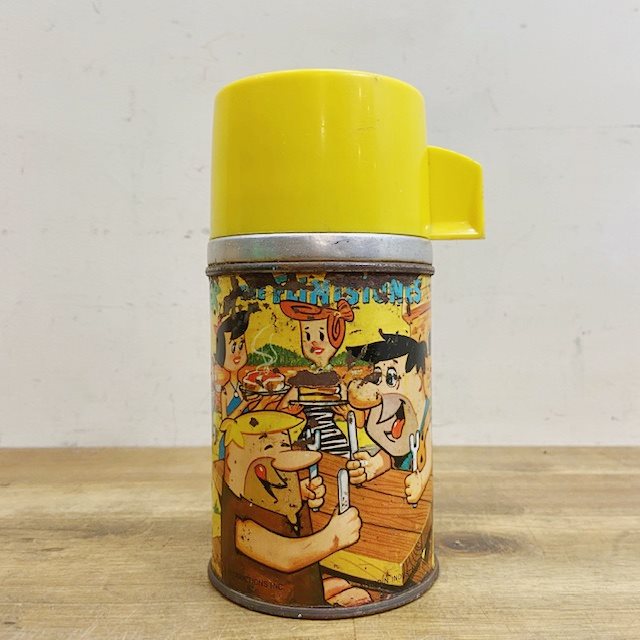 Vintage Flintstones Thermos【B5316】 - 画像 (6)