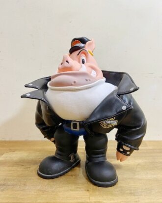 Vintage Harley Davidson Hog Doll【B4906】
