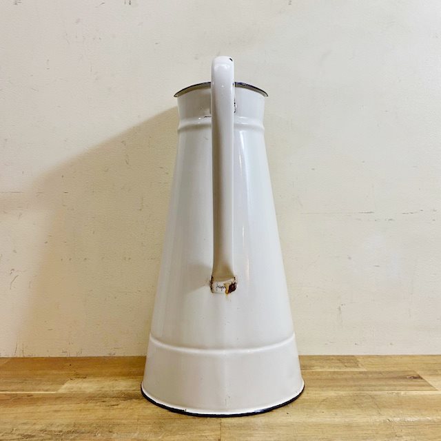 Vintage Enamel Jug【B6407】 - 画像 (4)
