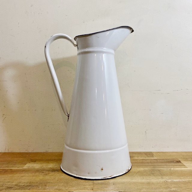 Vintage Enamel Jug【B6407】 - 画像 (5)