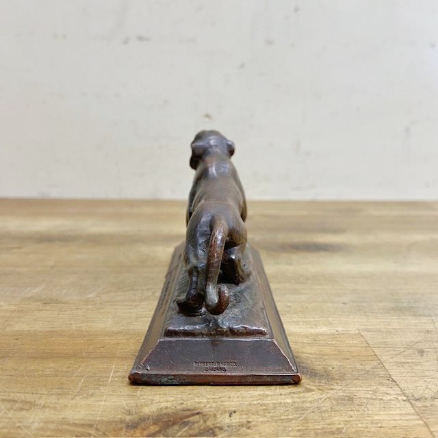 Vintage Bronze Tiger Advertising Figure 【B5066】 - 画像 (3)