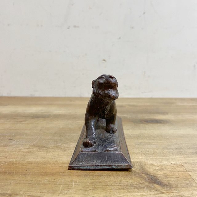 Vintage Bronze Tiger Advertising Figure 【B5066】 - 画像 (5)