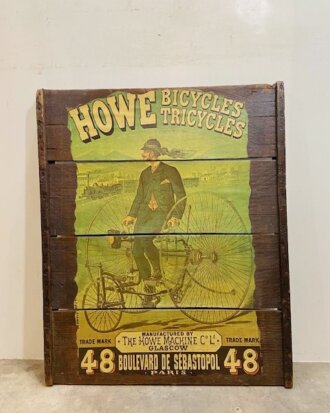 Vintage Wooden Advertising Sign【B5112】