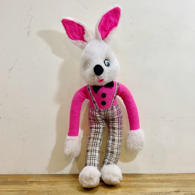 Vintage Bunny Plush Toy【B6312】 - 画像 (2)