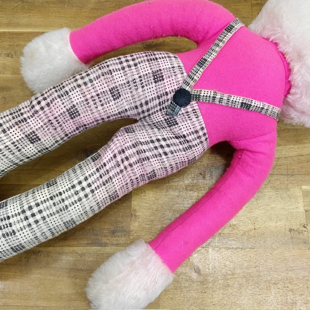 Vintage Bunny Plush Toy【B6312】 - 画像 (7)