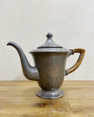 Vintage Pewter Teapot【9924】