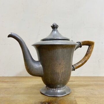 Vintage Pewter Teapot【9924】