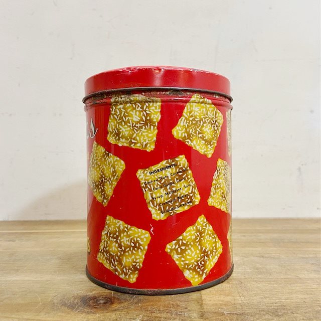 Vintage Bowers Nut Crisps Can【B6986】 - 画像 (3)