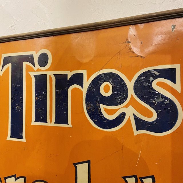 Vintage Dayton Tire Sign【7879】 - 画像 (6)