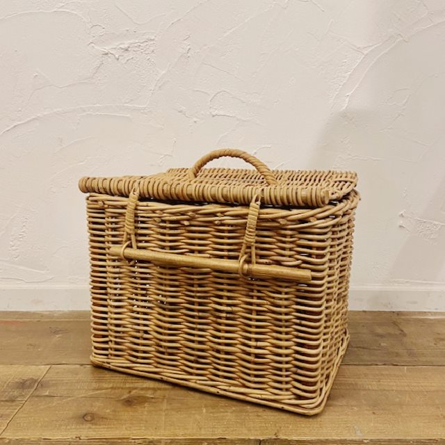 Vintage Picnic Basket【B6400】 - 画像 (2)
