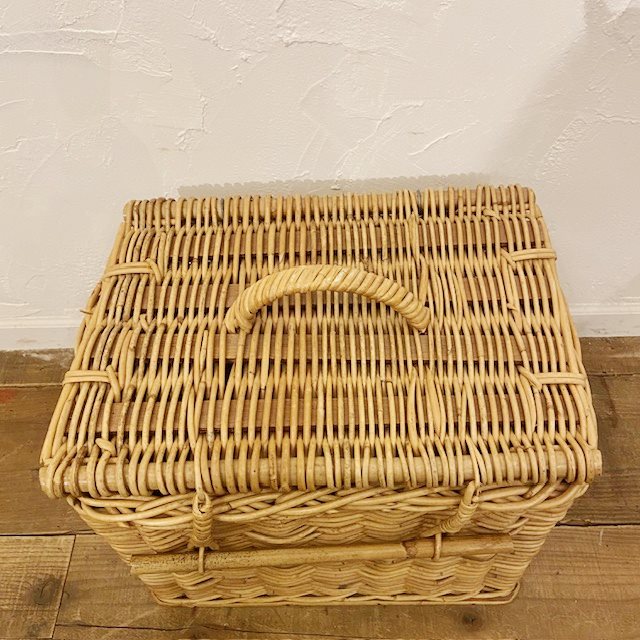 Vintage Picnic Basket【B6400】 - 画像 (7)