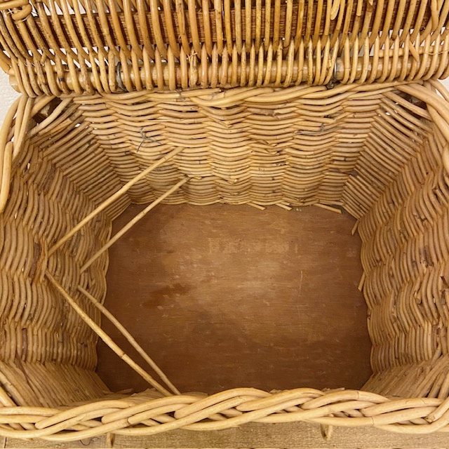 Vintage Picnic Basket【B6400】 - 画像 (9)