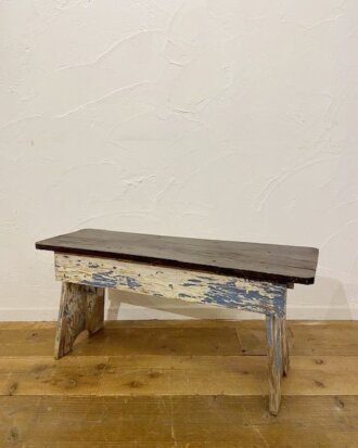 Vintage Wood Bench【B4997】