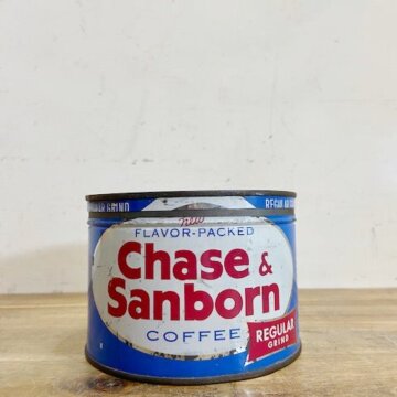 Vintage Chase&Sanborn Coffee Tin 【B7006】