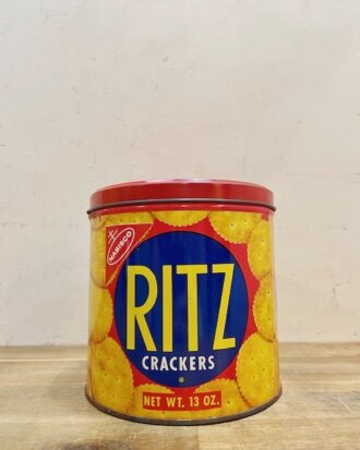 Vintage Nabisco Ritz Cracker Tin【B6984】