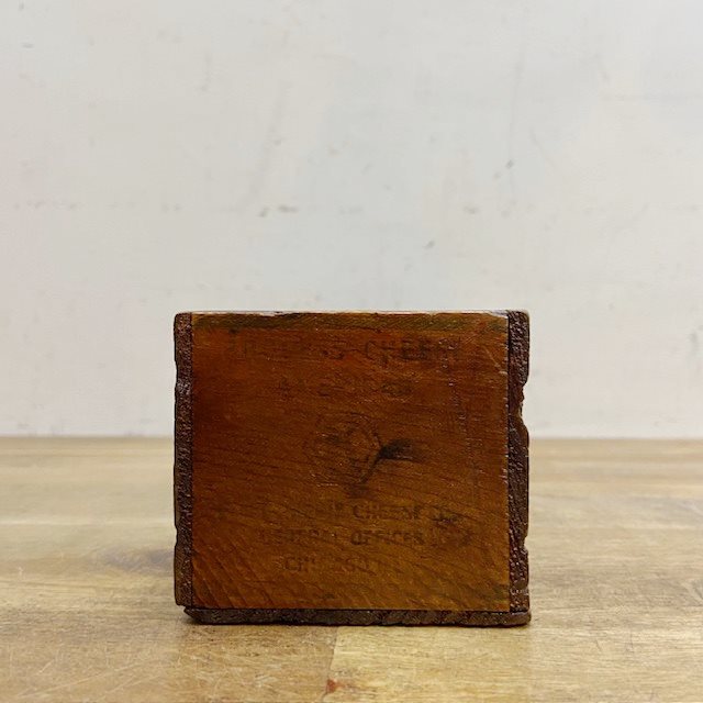 Vintage Cheese Box【B7179】 - 画像 (3)