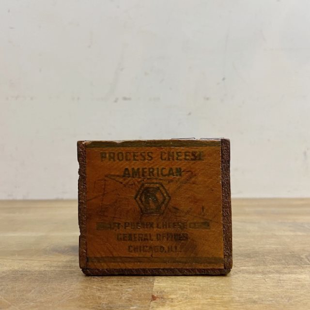 Vintage Cheese Box【B7179】 - 画像 (5)