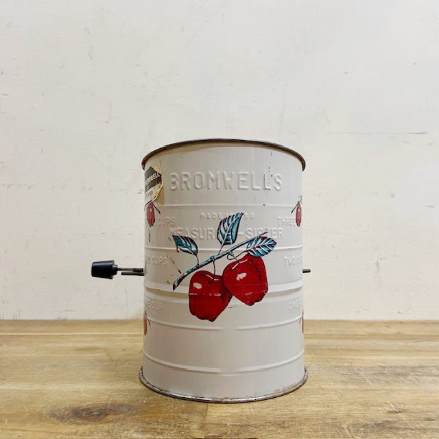 Vintage Bromwell's Flour Sifter【B7146】 - 画像 (6)