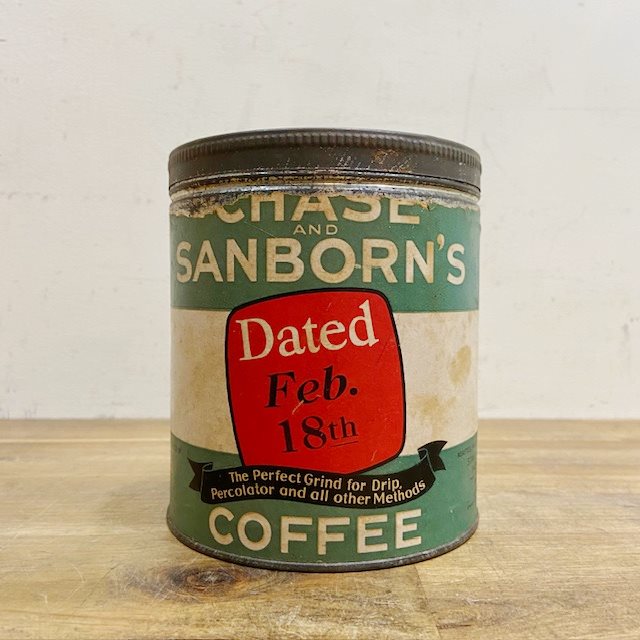 Vintage Chase&Sanborn Coffee Tin 【B6972】 - 画像 (4)