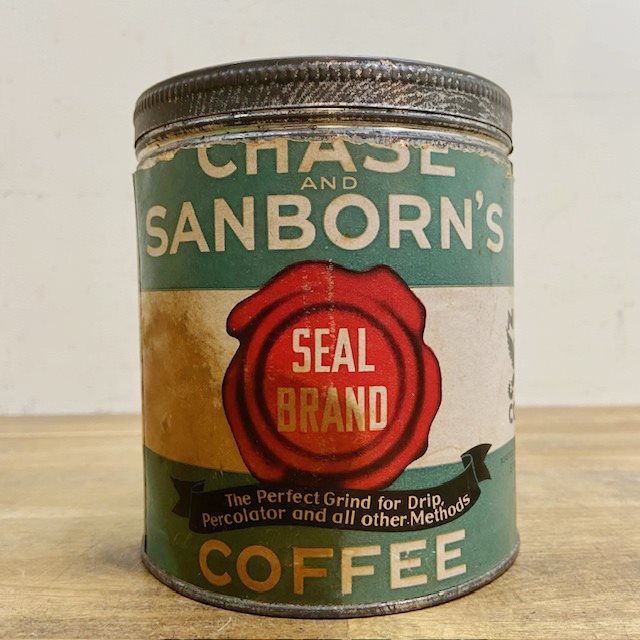 Vintage Chase&Sanborn Coffee Tin 【B6972】 - 画像 (6)