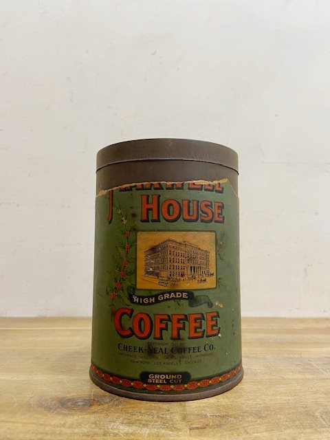 Vintage Maxwell Coffee Tin 【B6973】