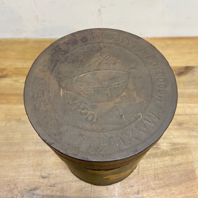 Vintage Maxwell Coffee Tin 【B6973】 - 画像 (7)